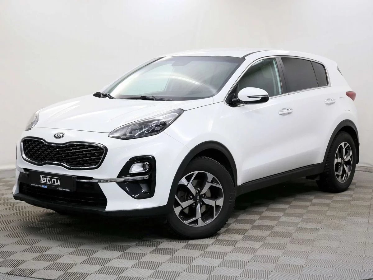 Kia Sportage 2.0 AT (150 л.с.), 2020, IV поколение Рестайлинг, Белый  (продано) – заказ №136284