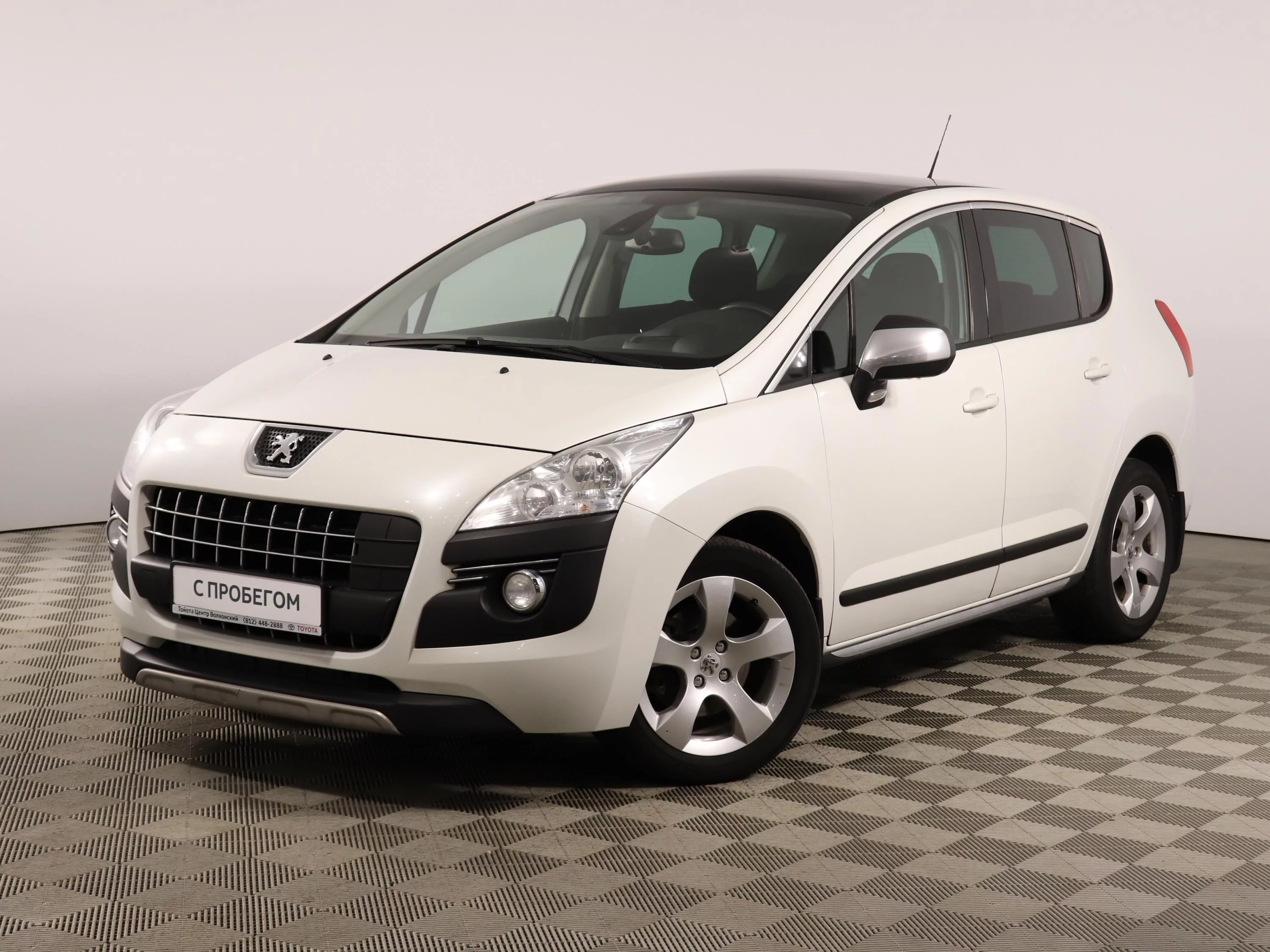 Peugeot 3008 1.6 AT (150 л.с.), 2011, I поколение, Белый (продано) – заказ  №92375