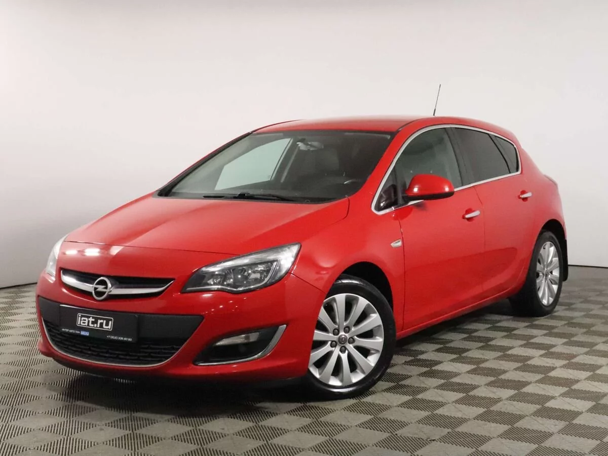 Opel Astra 1.6 MT (115 л.с.), 2013, J поколение Рестайлинг, Красный  (продано) – заказ №136730