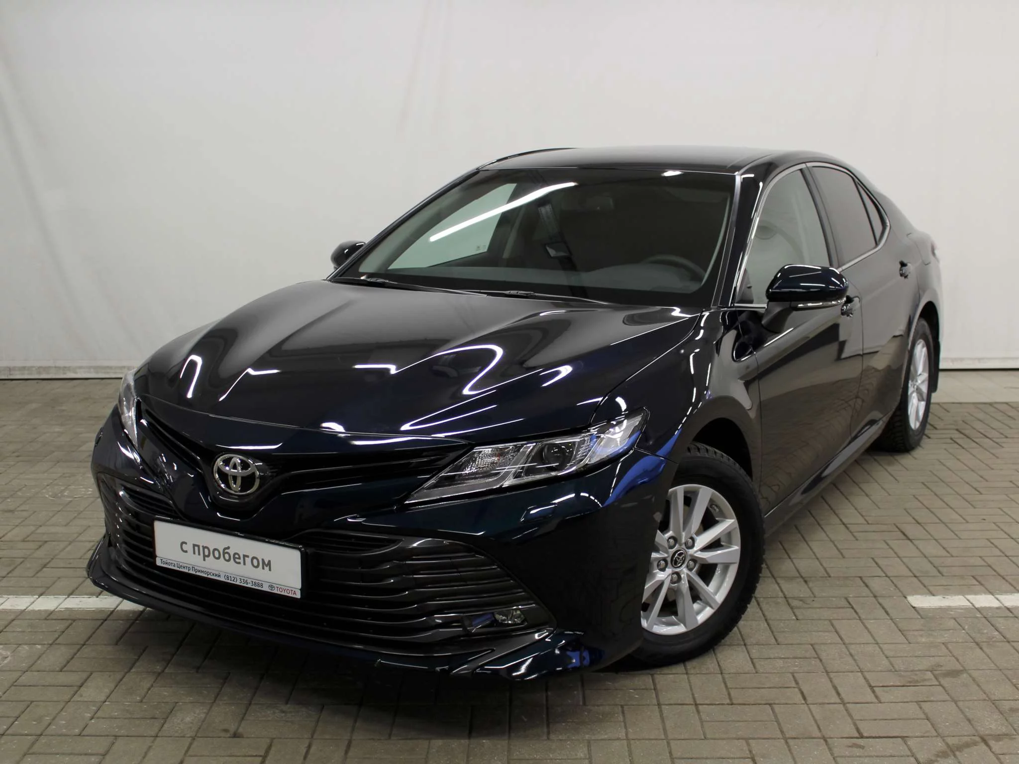 Toyota Camry 2.5 AT (181 л.с.), 2019, VIII поколение (XV70), Синий  (продано) – заказ №90785