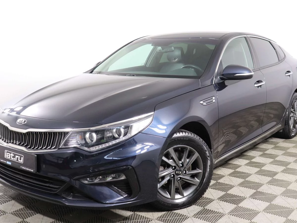 Kia Optima 2.0 AT (150 л.с.), 2019, IV поколение Рестайлинг, Синий  (продано) – заказ №136702