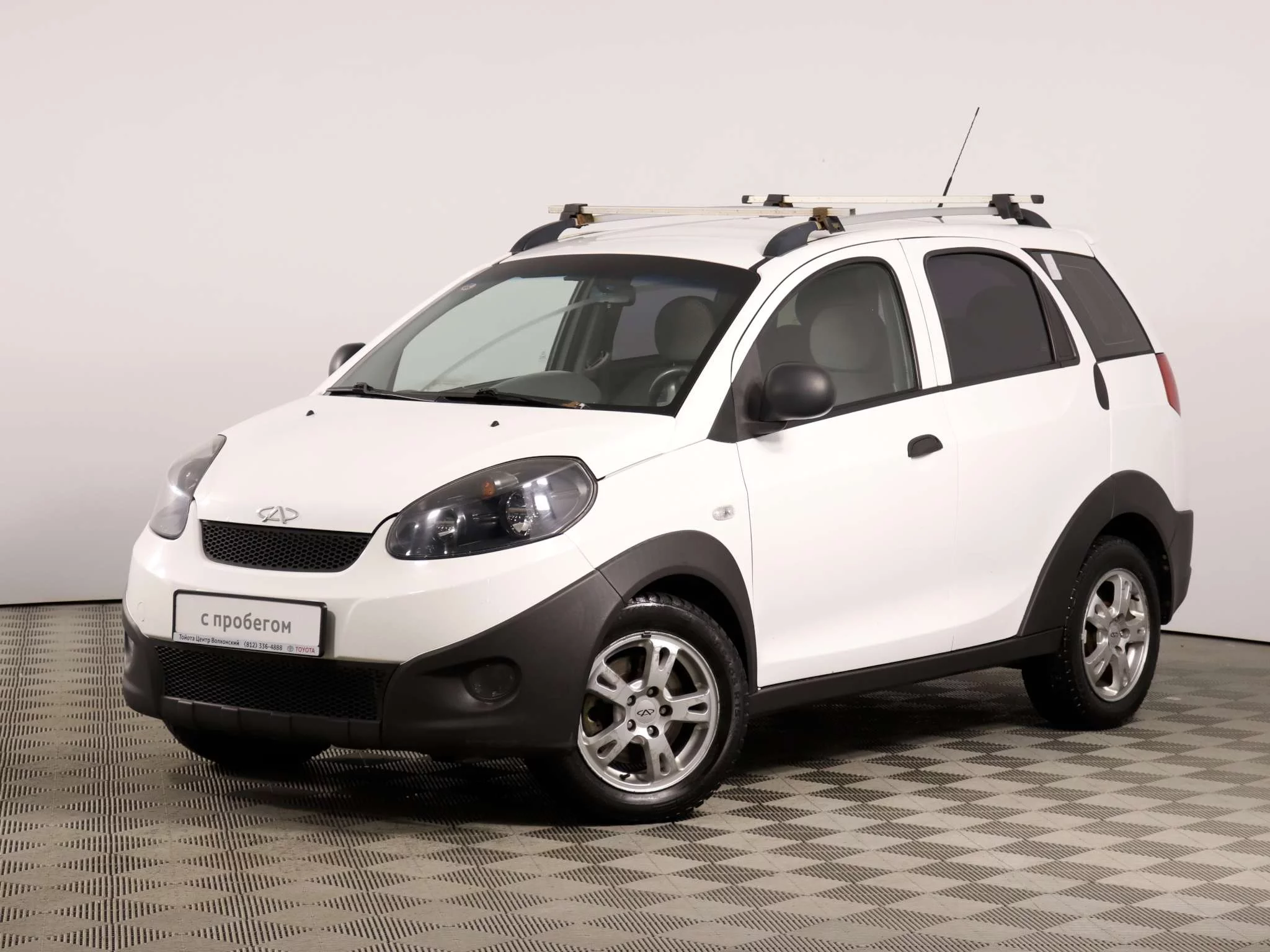 Chery IndiS (S18D) 1.3 AMT (83 л.с.), 2013, I поколение, Белый (продано) –  заказ №92896