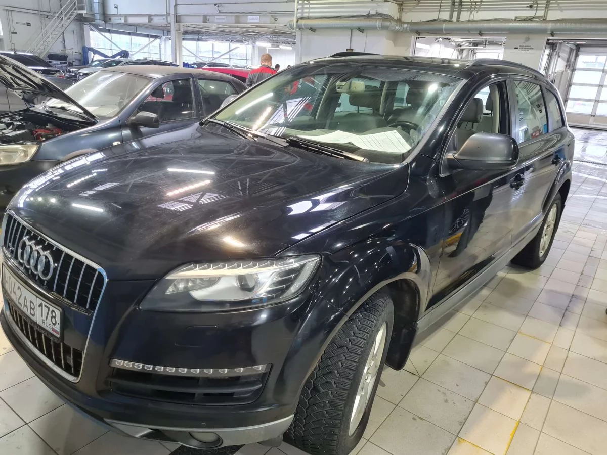 Audi Q7 3.0d AT (245 л.с.) 4WD, 2012, I поколение (4L) Рестайлинг, Черный  (продано) – заказ №137287