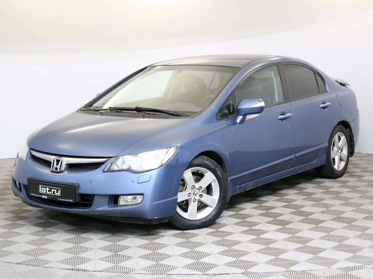 Honda Civic 1.8 AT (140 л.с.), 2008, VIII поколение, Синий с пробегом -  купить в Санкт Петербурге у официального дилера ИАТ