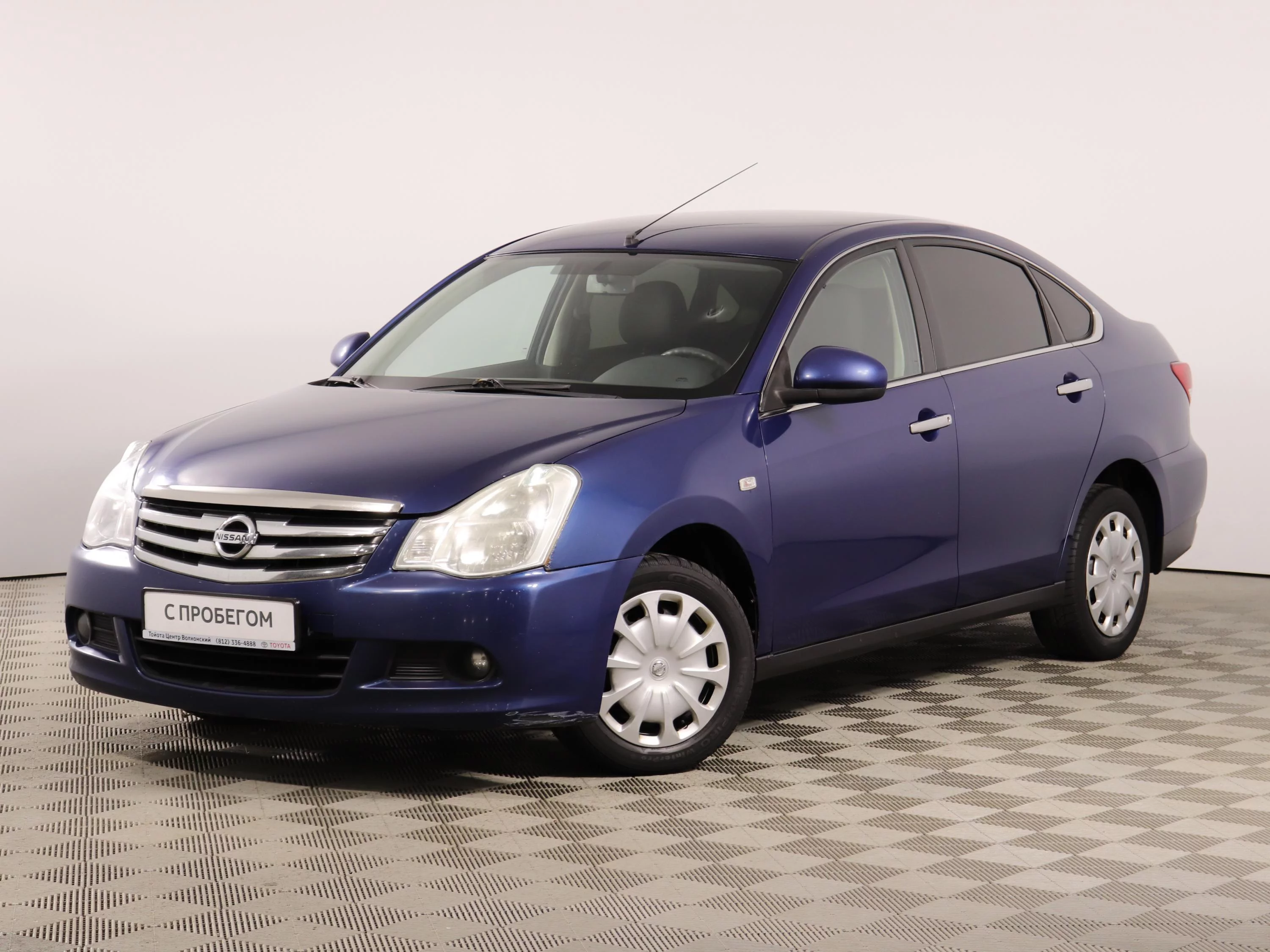 Nissan Almera 1.6 MT (102 л.с.), 2013, III поколение (G15), Синий (продано)  – заказ №93293