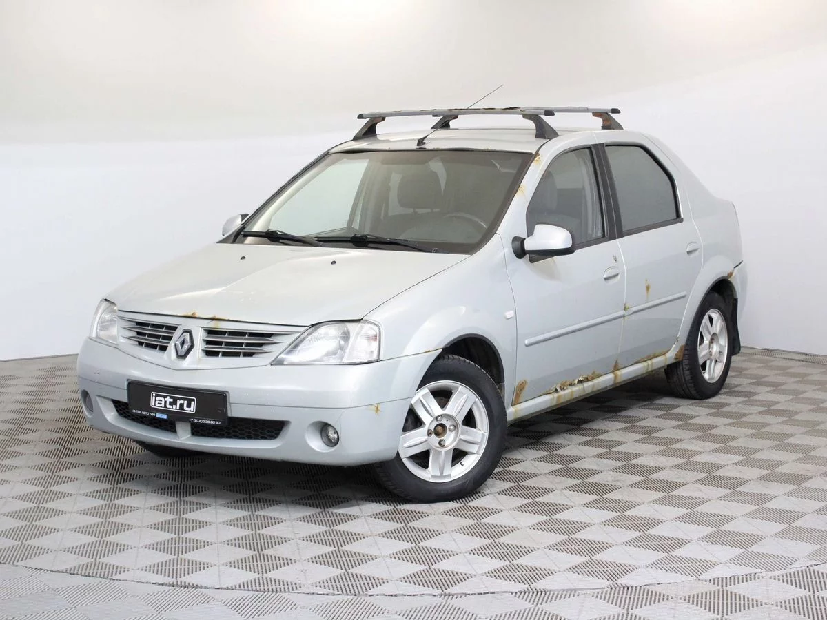 Renault Logan 1.6 MT (87 л.с.), 2007, I поколение, Серый (продано) – заказ  №137752