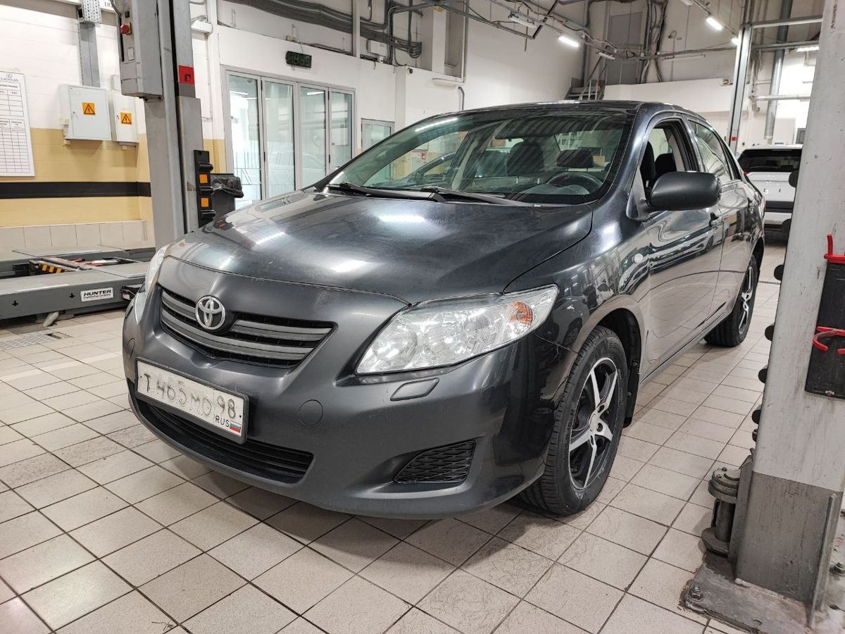 Toyota Corolla 1.6 MT (124 л.с.), 2008, X поколение (E140, E150), Черный с  пробегом - купить в Санкт Петербурге у официального дилера ИАТ