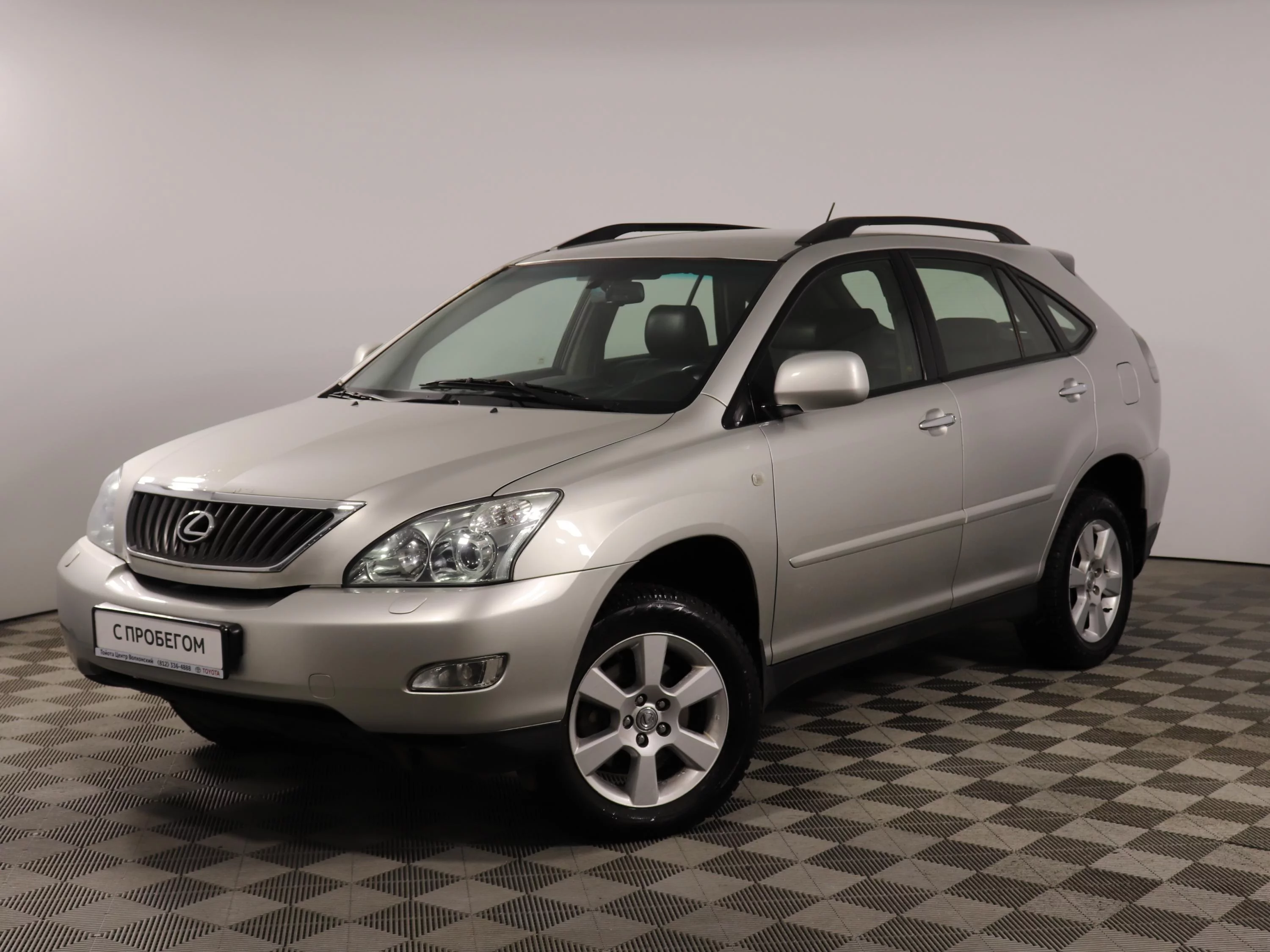 Lexus RX 350 3.5 AT (276 л.с.) 4WD, 2007, II поколение Рестайлинг,  Серебристый (продано) – заказ №93131