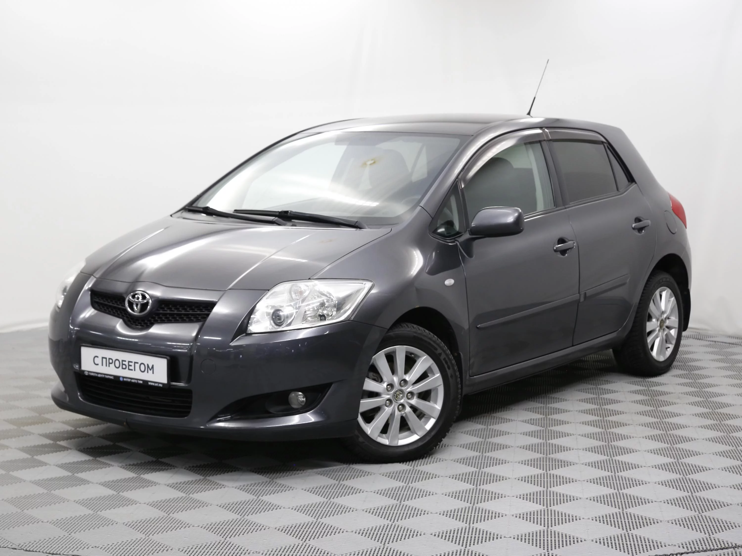 Toyota Auris 1.6 AMT (124 л.с.), 2007, I поколение, Серый (продано) – заказ  №95573