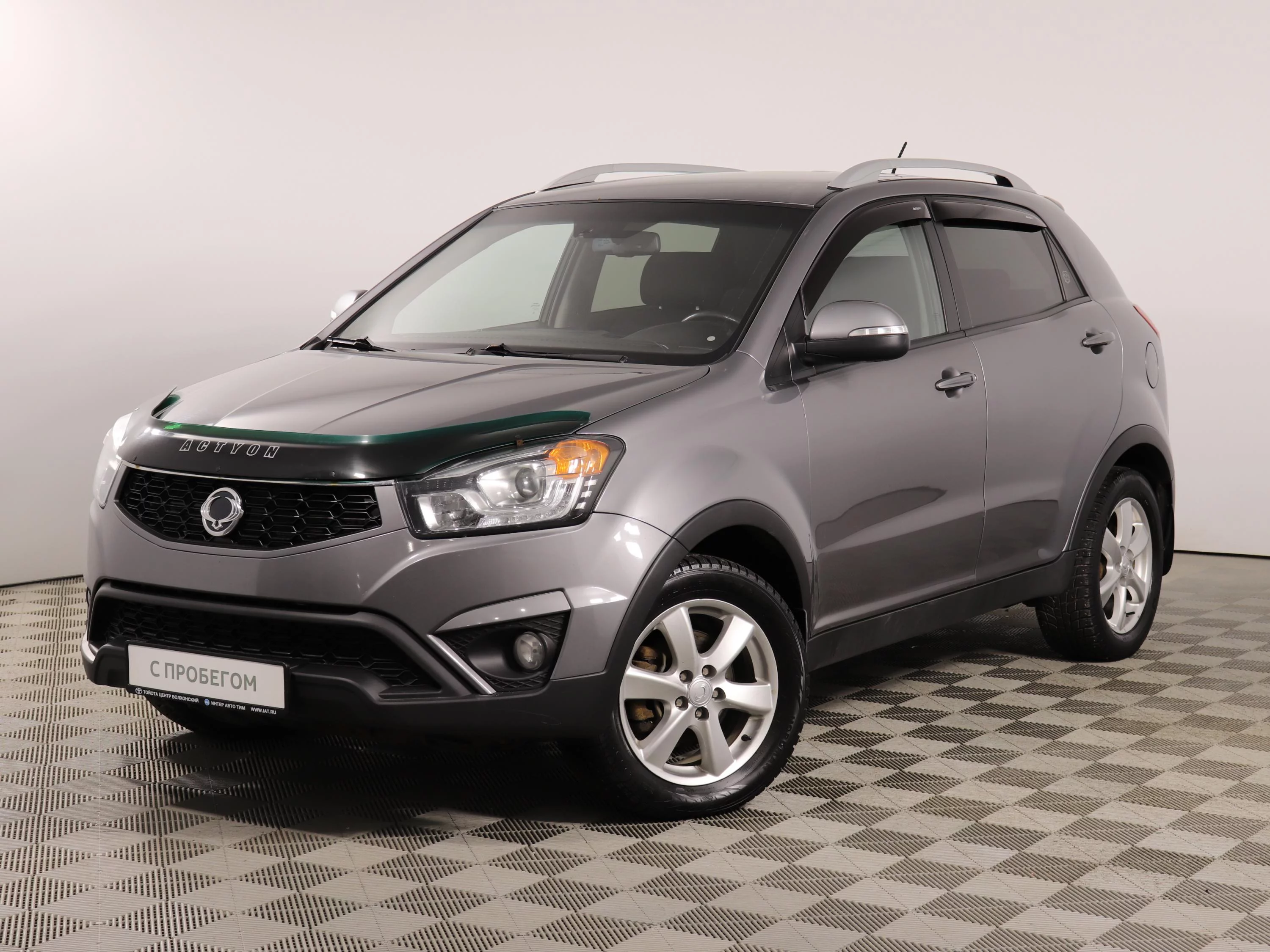 SsangYong Actyon 2.0d AT (149 л.с.) 4WD, 2014, II поколение Рестайлинг,  Серый (продано) – заказ №96313