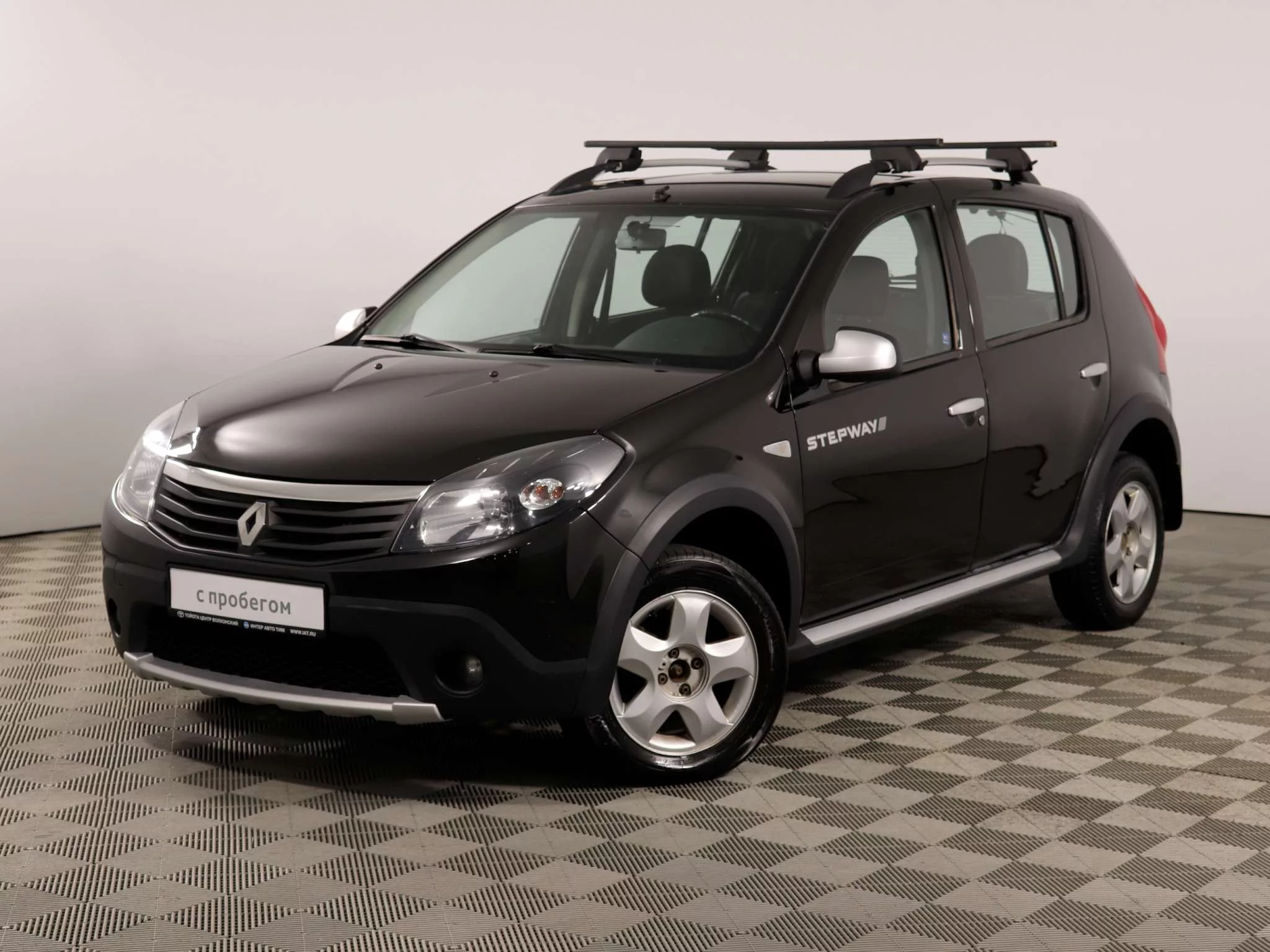 Renault Sandero Stepway 1.6 AT (103 л.с.), 2014, I поколение, Черный  (продано) – заказ №110402