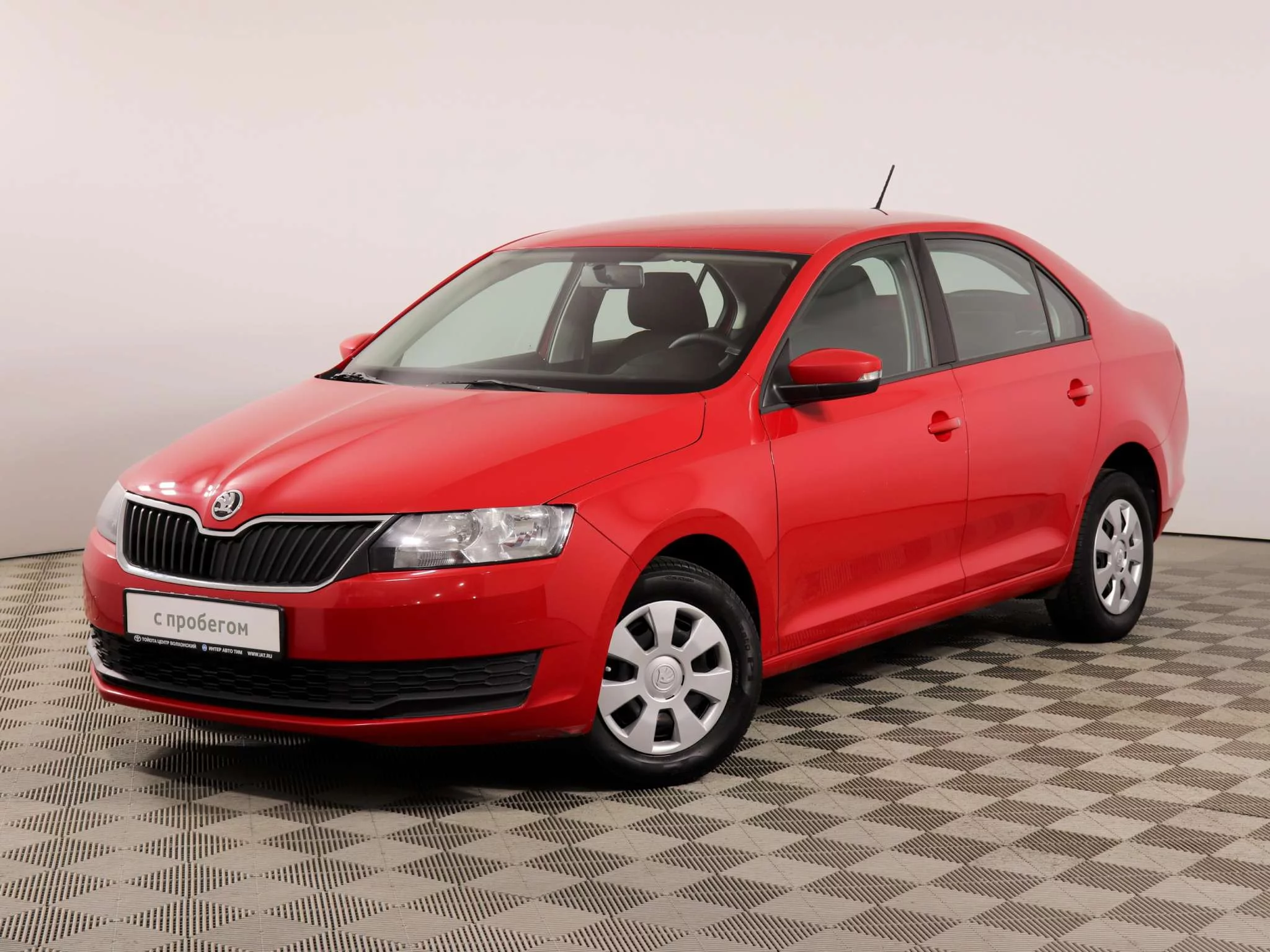 Skoda Rapid 1.6 MT (90 л.с.), 2018, I поколение Рестайлинг, Красный  (продано) – заказ №110286