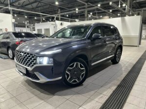 Hyundai Santa Fe 2021 2.2d AMT (199 л.с.) 4WD High-Tech c пробегом - фото 3