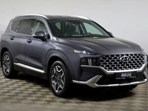 Hyundai Santa Fe 2021 2.2d AMT (199 л.с.) 4WD High-Tech c пробегом - фото 3