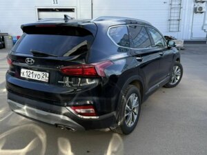 Hyundai Santa Fe 2018 2.2d AT (200 л.с.) 4WD High-Tech c пробегом - фото 2