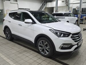 Hyundai Santa Fe 2017 2.2d AT (200 л.с.) 4WD High-Tech c пробегом - фото 2