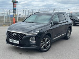 Hyundai Santa Fe 2019 2.2d AT (200 л.с.) 4WD High-Tech 7 мест c пробегом - фото 4
