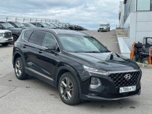 Hyundai Santa Fe 2019 2.2d AT (200 л.с.) 4WD High-Tech 7 мест c пробегом - фото 7