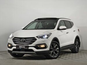 Hyundai Santa Fe 2017 2.2d AT (200 л.с.) 4WD High-Tech c пробегом - фото 1
