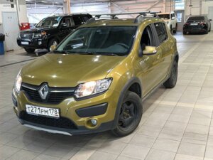 Renault Sandero 2015 Stepway 1.6 AT (102 л.с.) Privilege c пробегом - фото 4