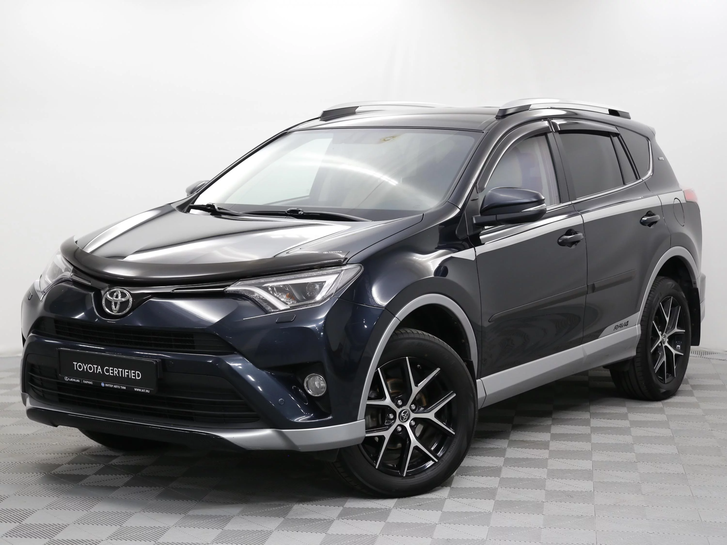 Toyota RAV4 2.5 AT (180 л.с.) 4WD, 2017, IV поколение (CA40) Рестайлинг,  Серый (продано) – заказ №110268