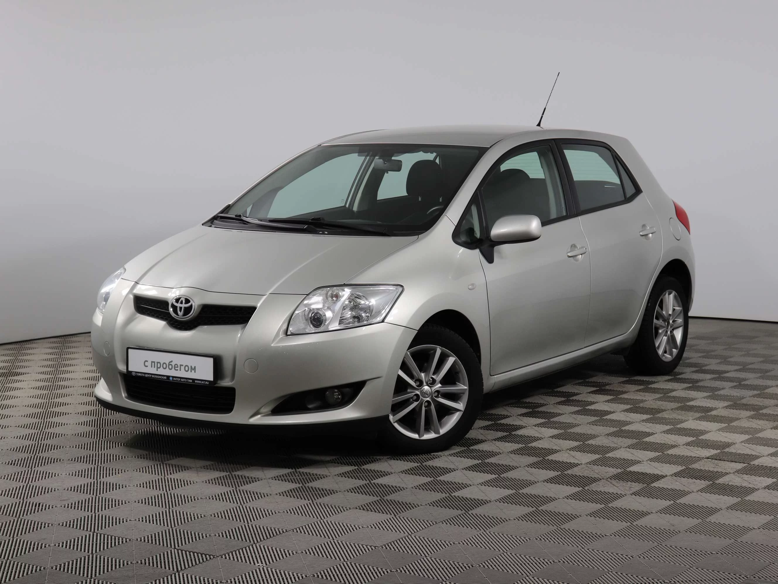 Toyota Auris 1.6 AMT (124 л.с.), 2009, I поколение, Серебристый (продано) –  заказ №111917