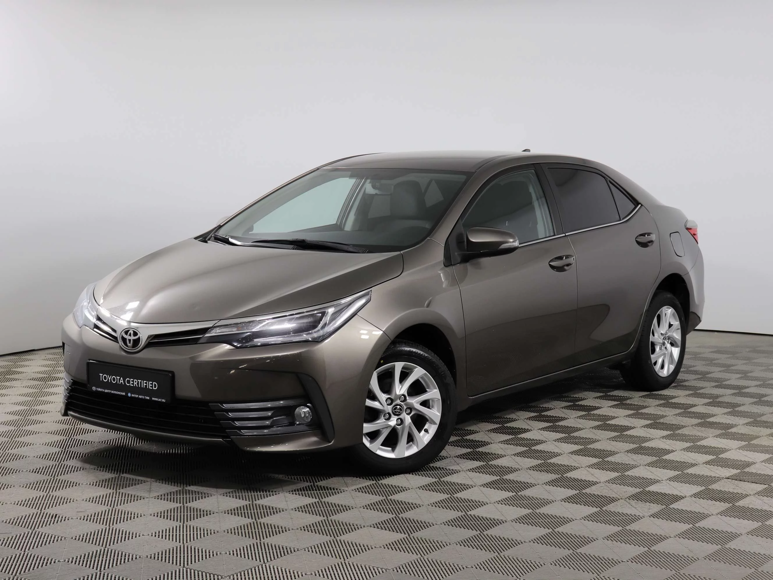 Toyota Corolla 1.6 CVT (122 л.с.), 2017, XI поколение (E160, E170)  Рестайлинг, Серый (продано) – заказ №112292