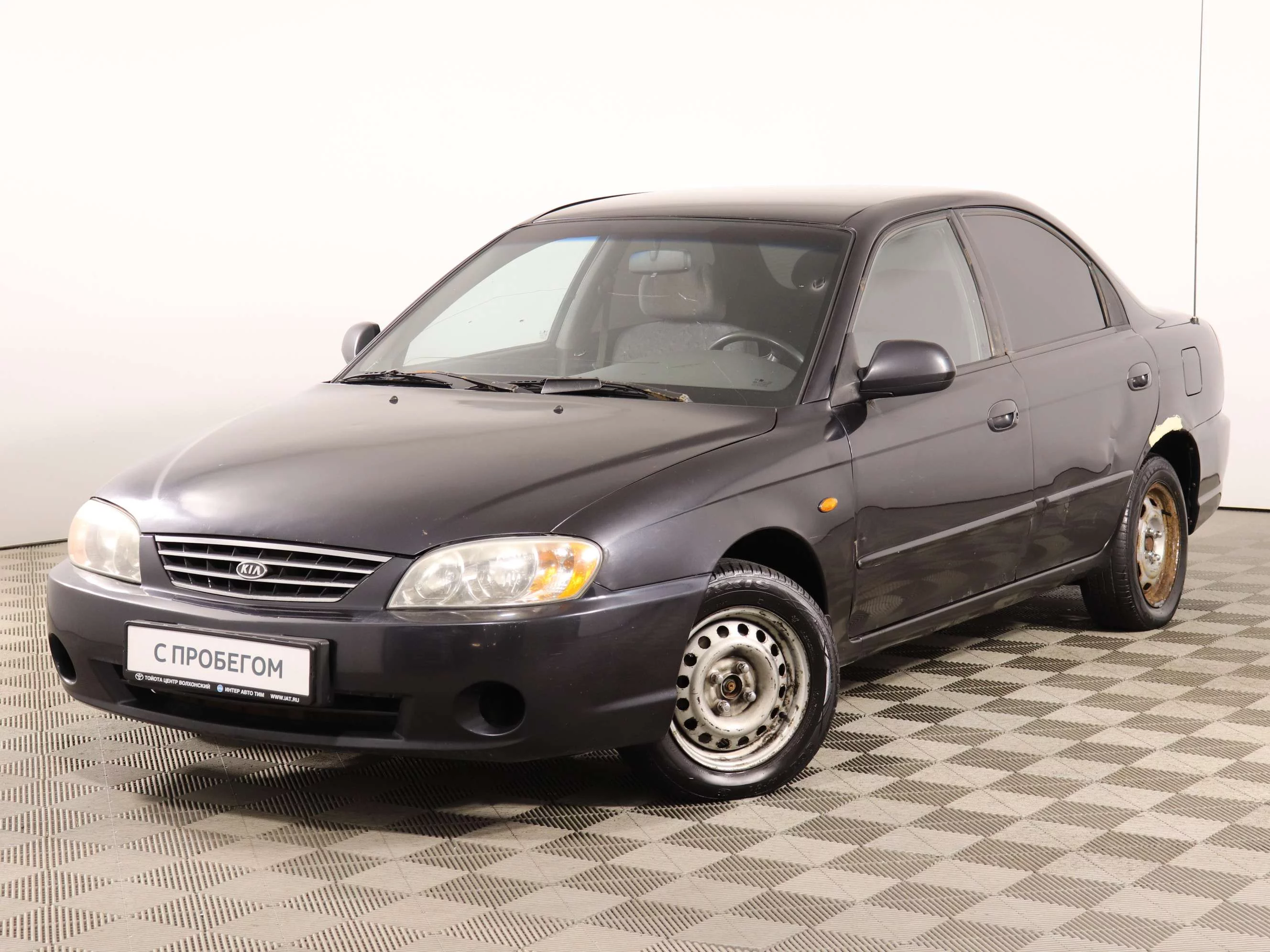 Kia Spectra 1.6 MT (101 л.с.), 2006, I поколение Рестайлинг 2, Черный  (продано) – заказ №114324