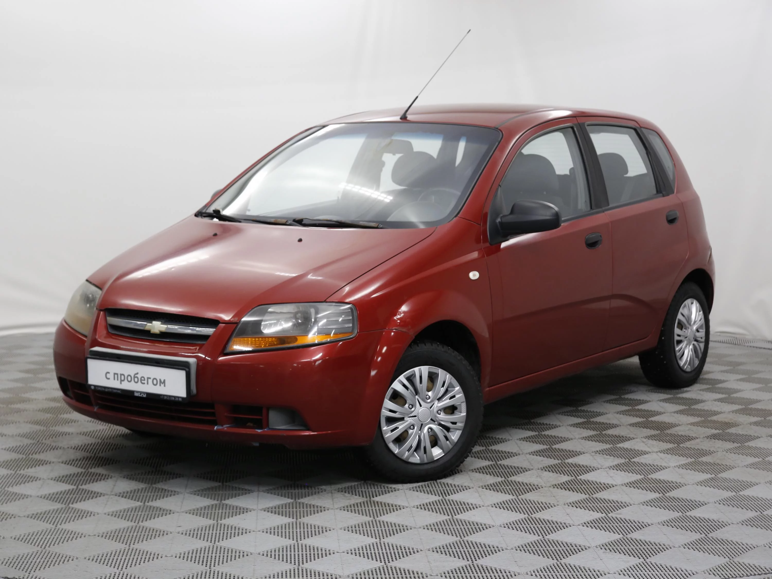 Chevrolet Aveo 1.2 MT (72 л.с.), 2007, I поколение, Красный (продано) –  заказ №118299