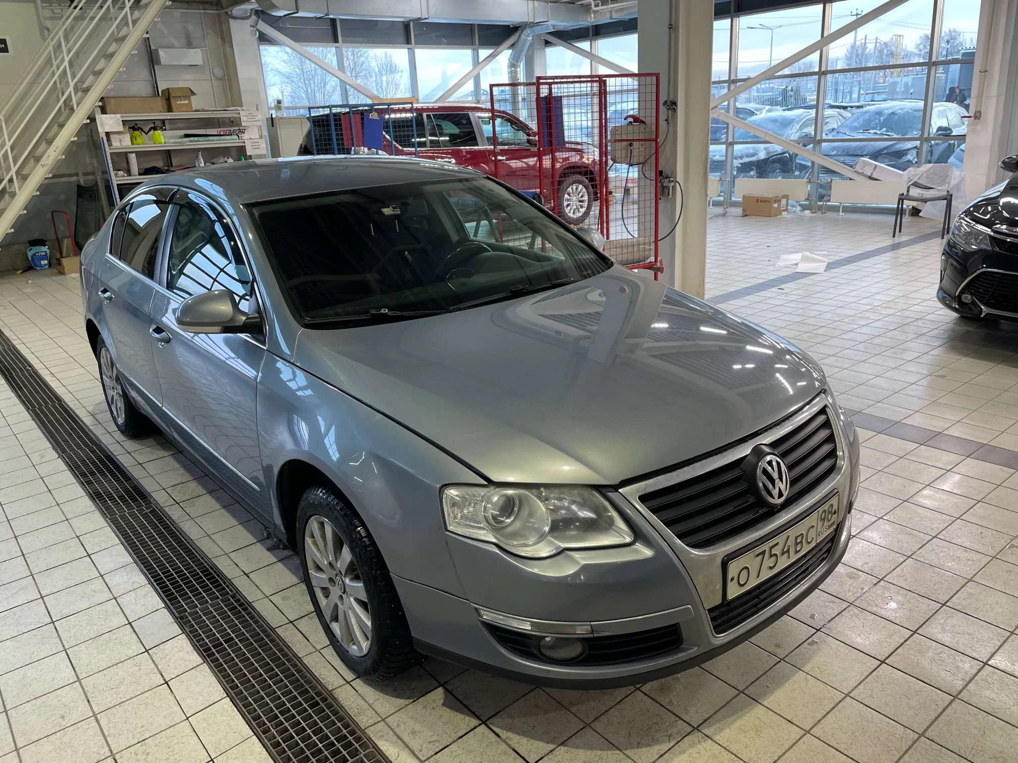 Volkswagen Passat 1.8 MT (160 л.с.), 2008, B6 поколение, Голубой (продано)  – заказ №118835