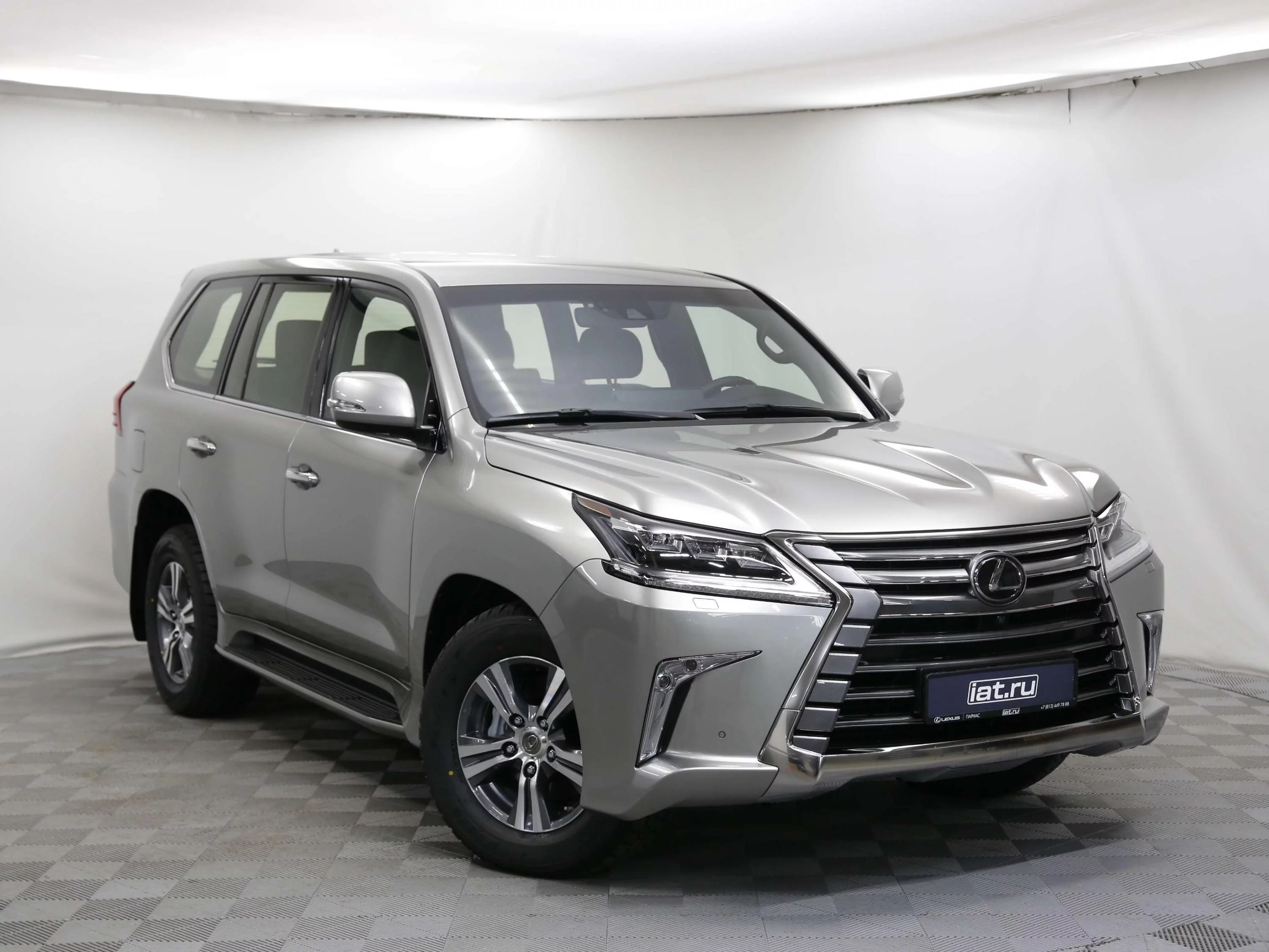 Lexus LX 450d 4.5d AT (272 л.с.) 4WD, III поколение Рестайлинг 2, Серый  (продано) – заказ №116095