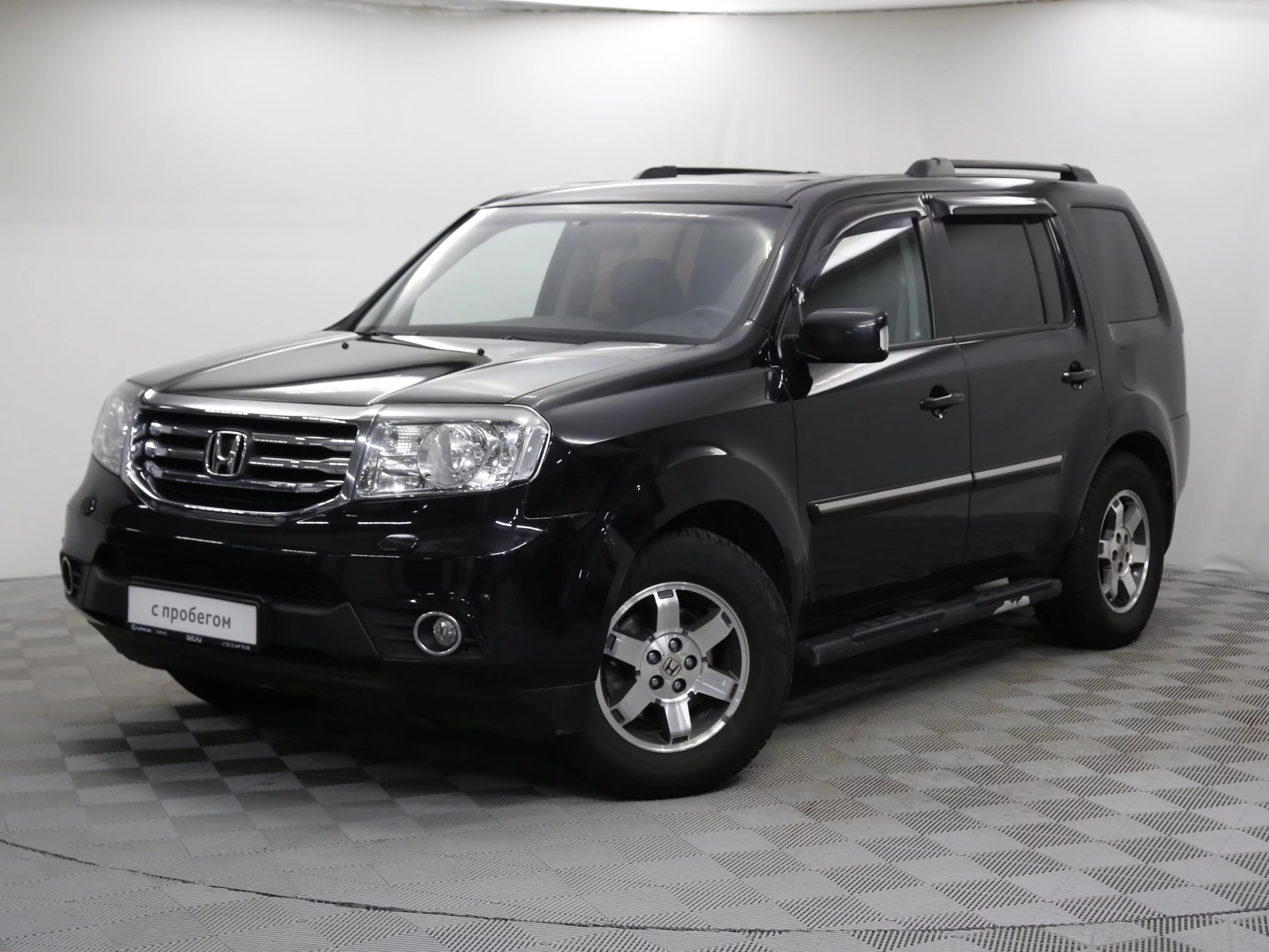 Honda Pilot 3.5 AT (249 л.с.) 4WD, 2012, II поколение Рестайлинг, Черный  (продано) – заказ №119992