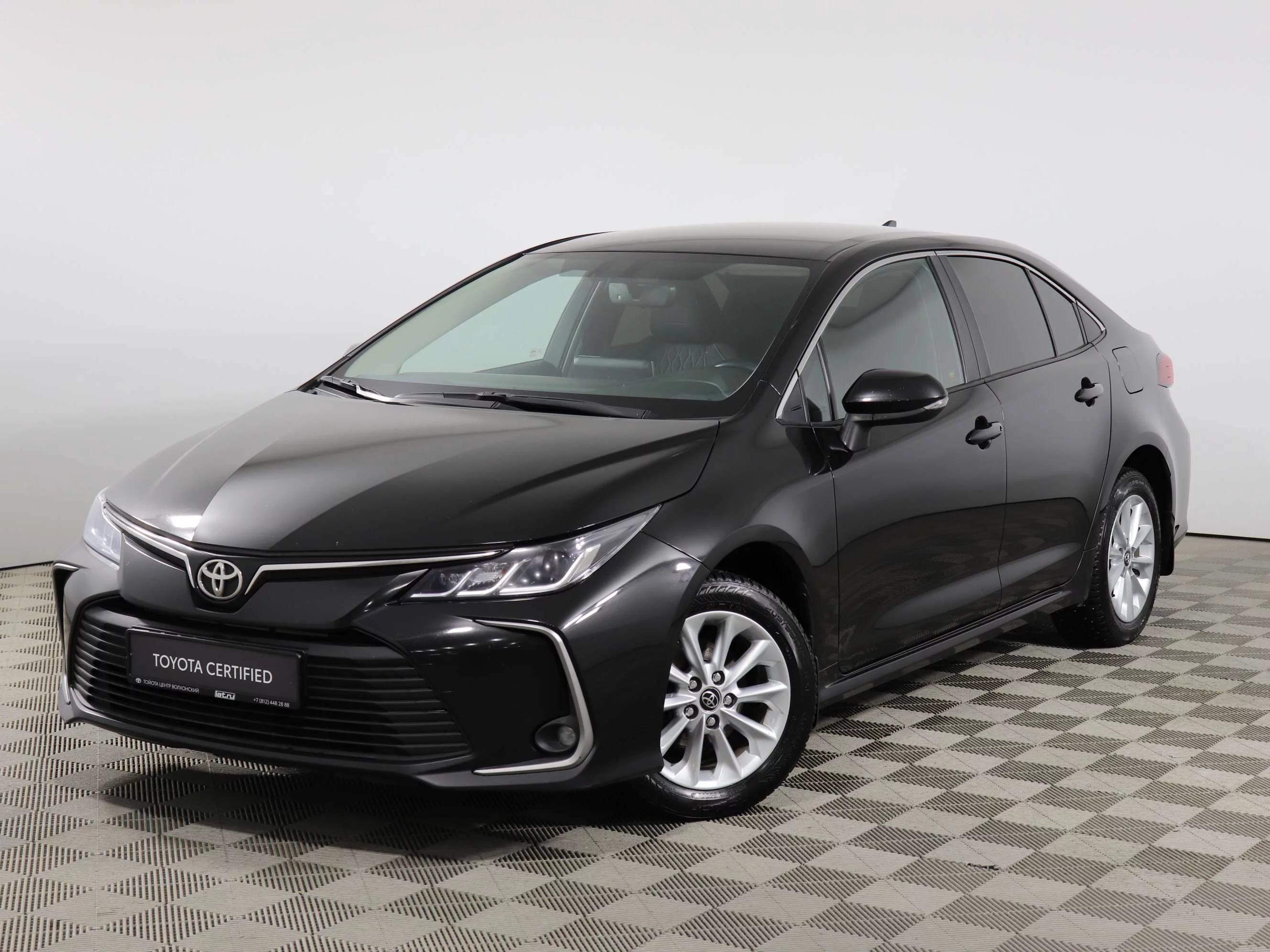 Toyota Corolla 1.6 CVT (122 л.с.), 2019, XII поколение (E210), Черный  (продано) – заказ №121294