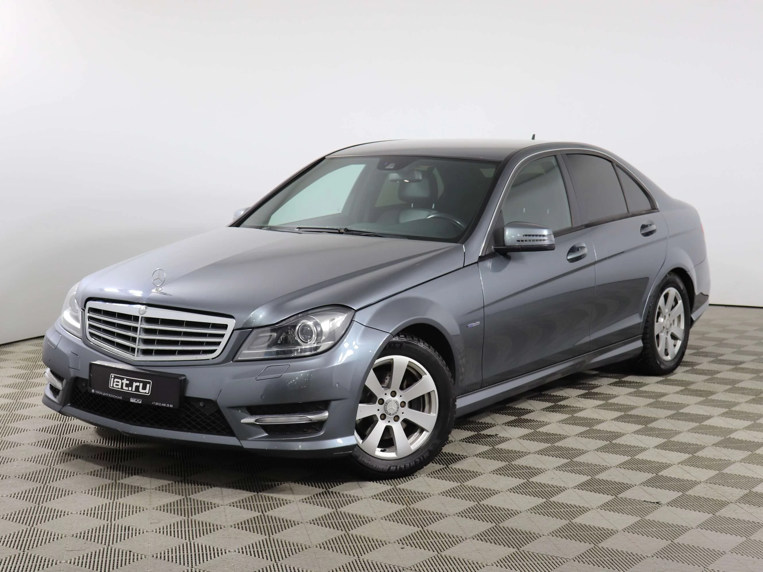 Mercedes-Benz C-Класс 180 BlueEFFICIENCY 1.8 AT (156 л.с.), 2012, III  поколение (W204) Рестайлинг, Серый (продано) – заказ №121735