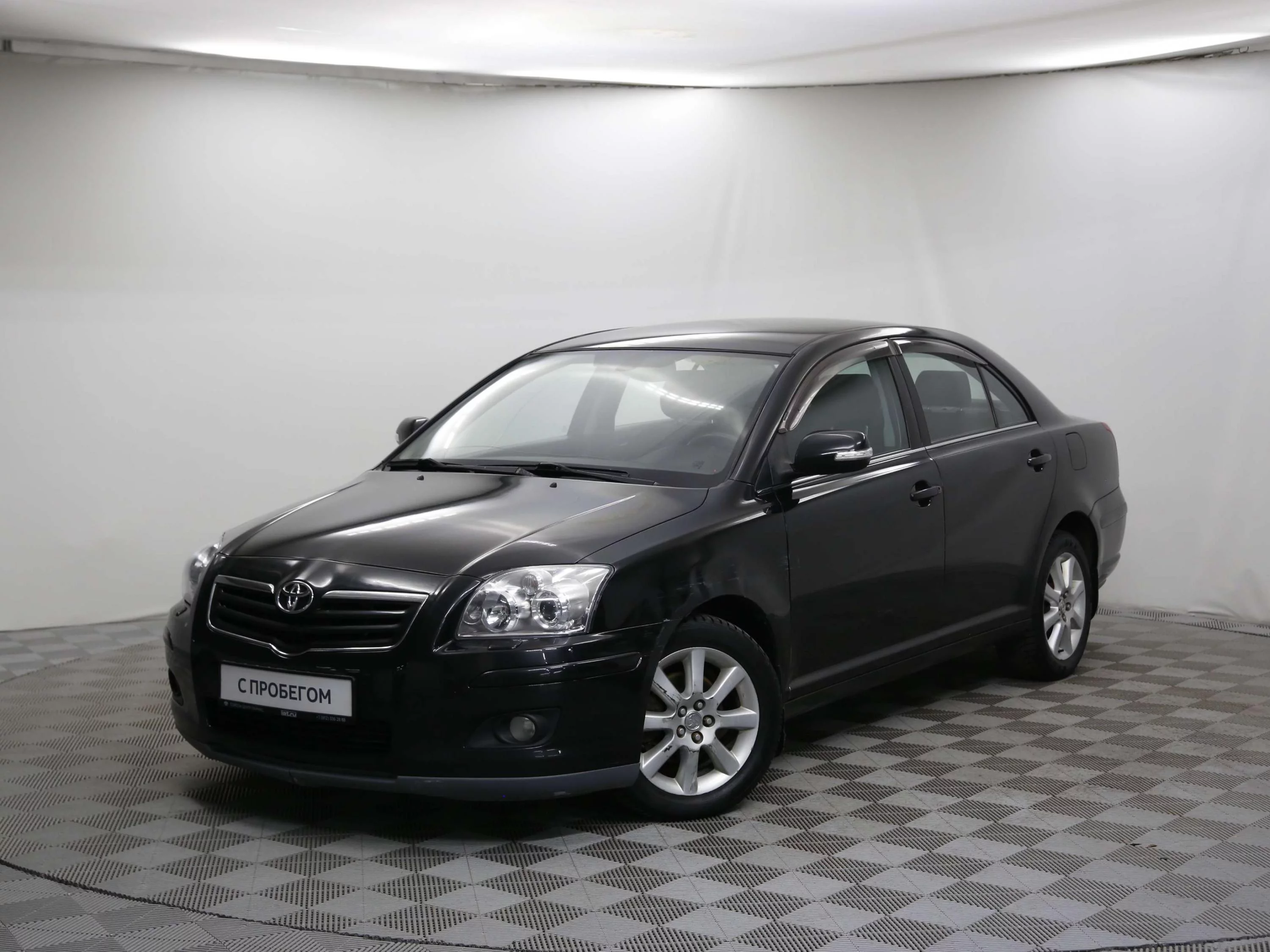 Toyota Avensis 1.8 MT (129 л.с.), 2008, II поколение Рестайлинг, Черный  (продано) – заказ №121745