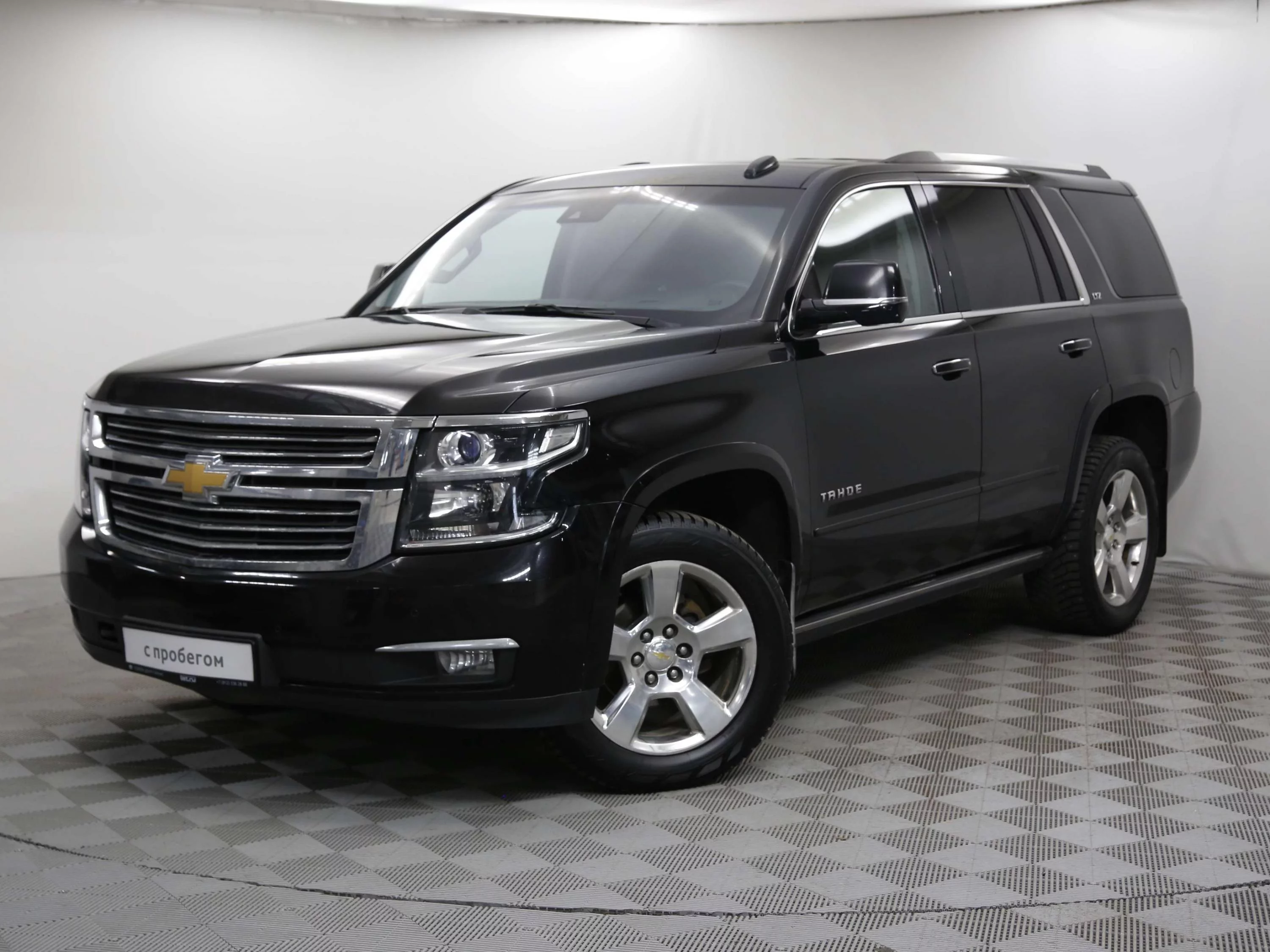 Chevrolet Tahoe 6.2 AT (409 л.с.) 4WD, 2016, IV поколение, Черный (продано)  – заказ №121780