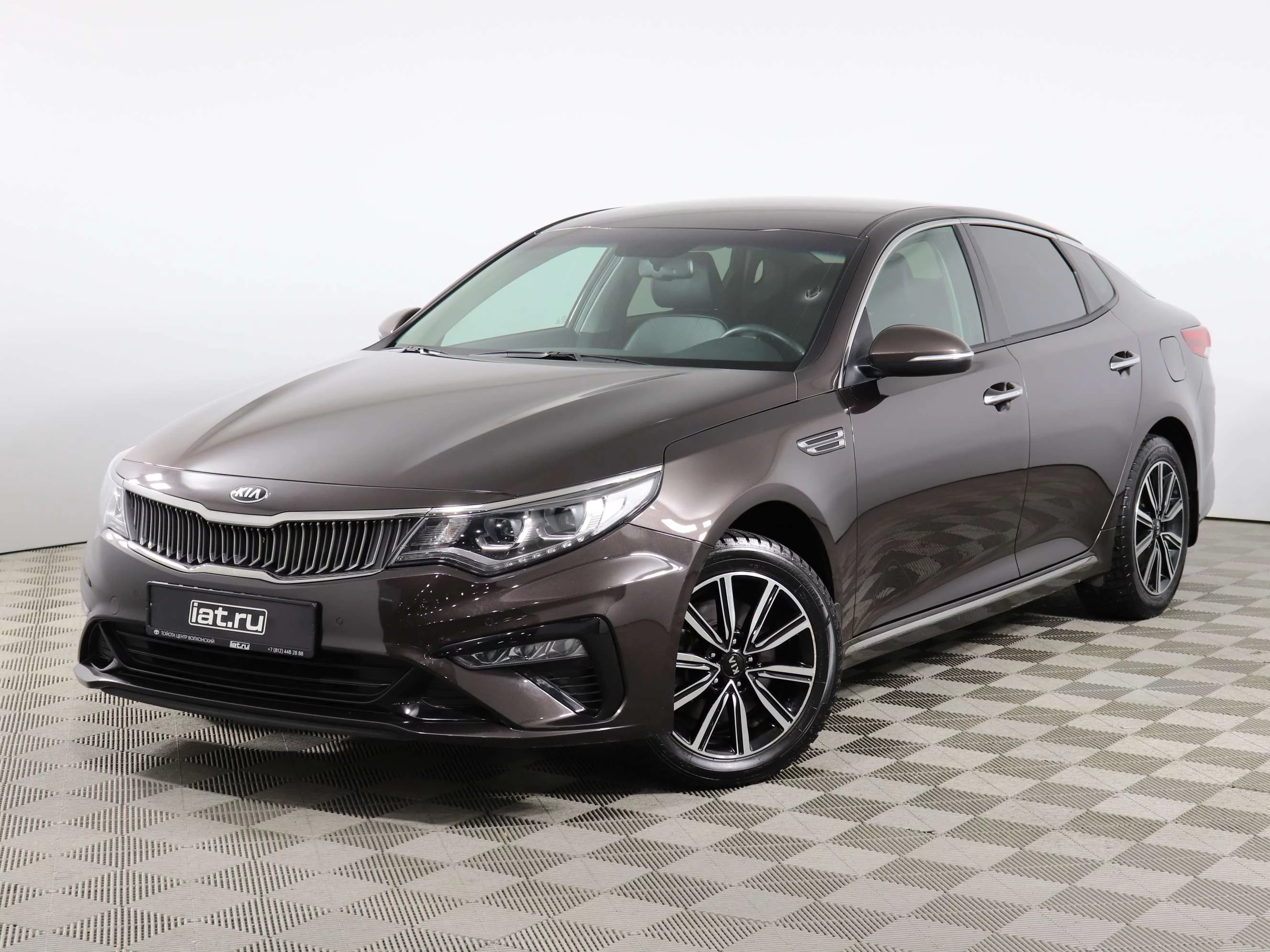 Kia Optima 2.4 AT (188 л.с.), 2018, IV поколение Рестайлинг, Коричневый  (продано) – заказ №122038