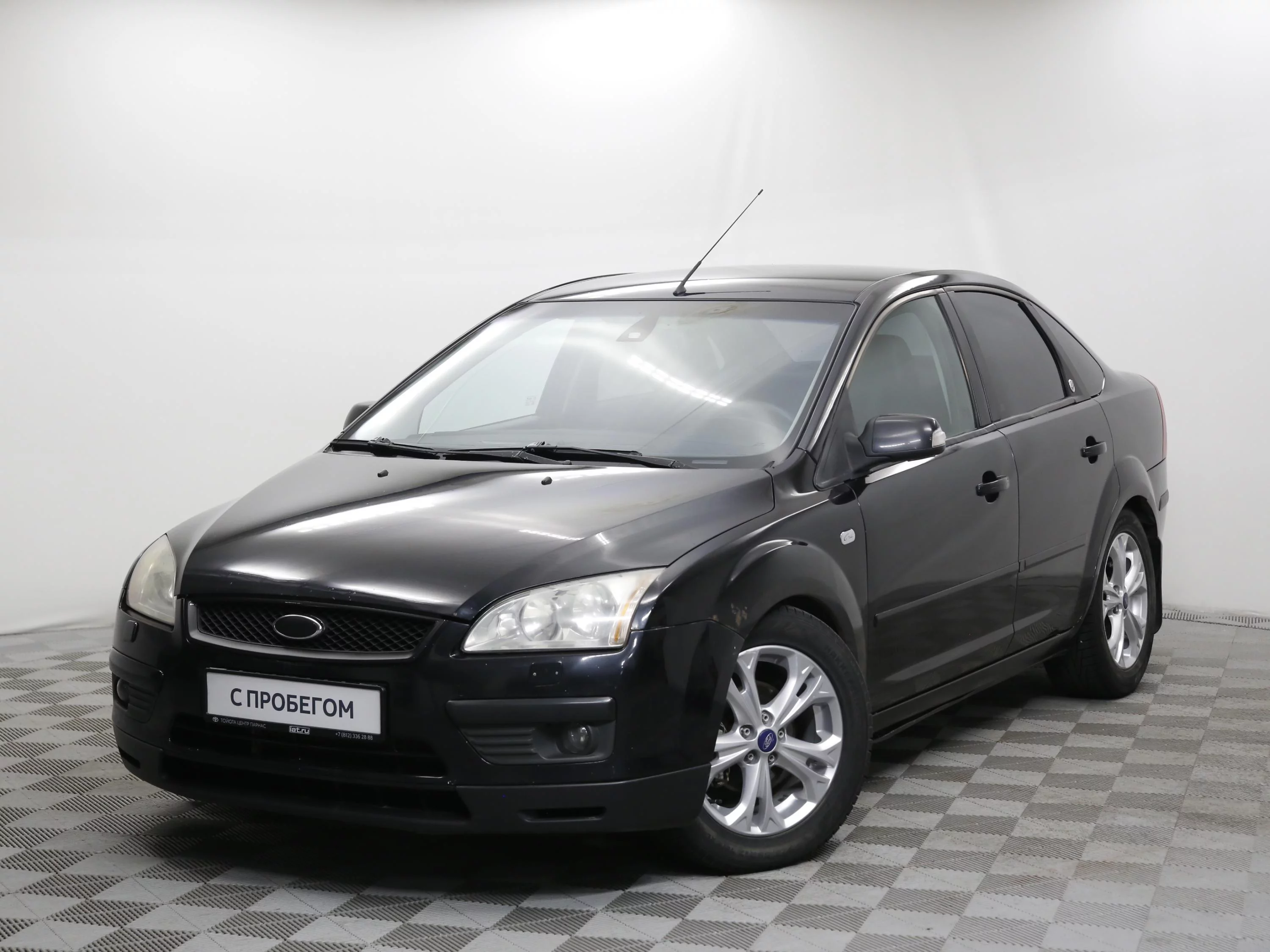 Ford Focus 1.8 MT (125 л.с.), 2007, II поколение Рестайлинг, Черный  (продано) – заказ №122832