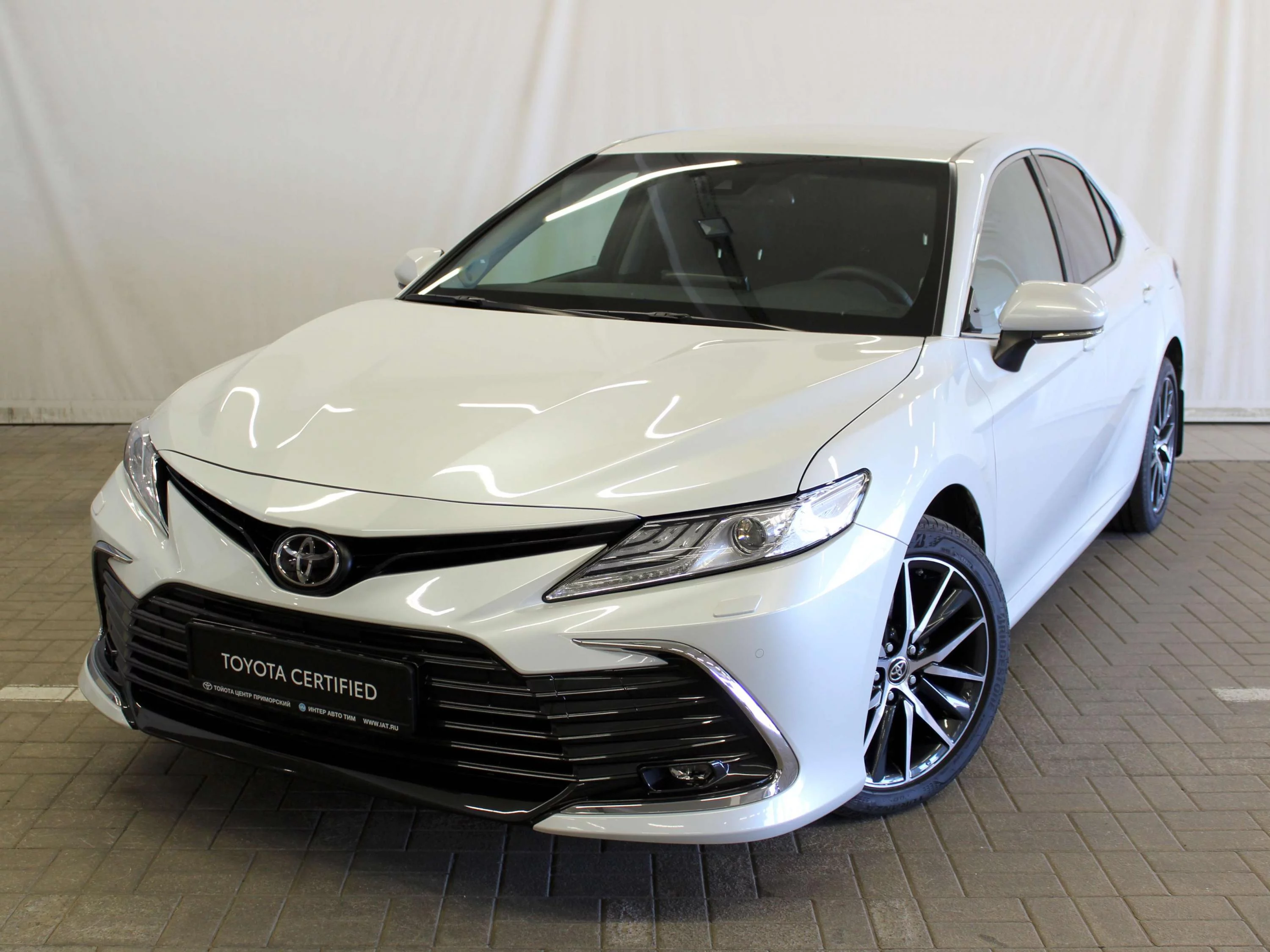 Toyota Camry 3.5 AT (249 л.с.), 2021, VIII поколение (XV70) Рестайлинг,  Белый (продано) – заказ №95355