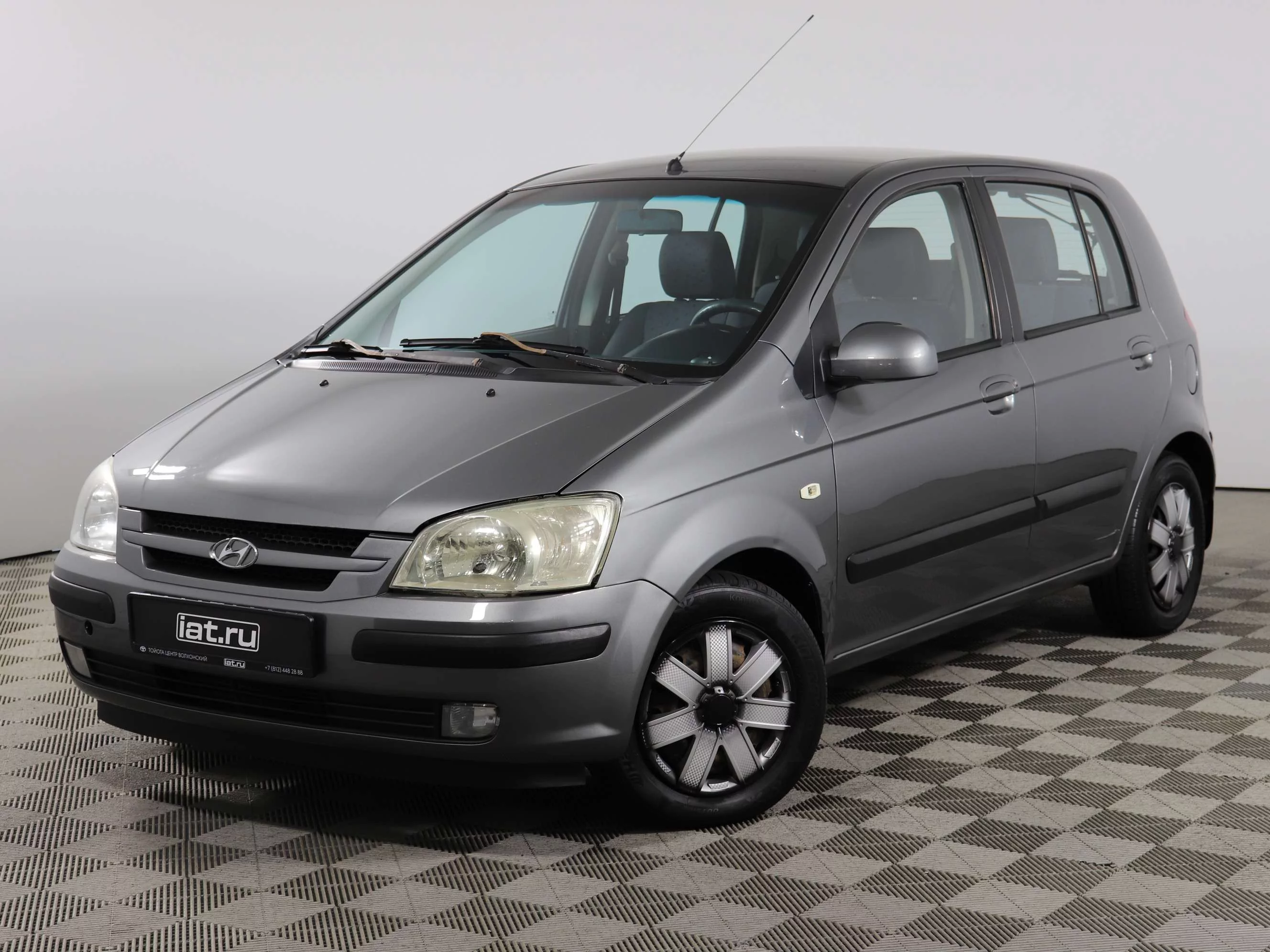 Hyundai Getz 1.3 AT (85 л.с.), 2004, I поколение, Серый (продано) – заказ  №123643