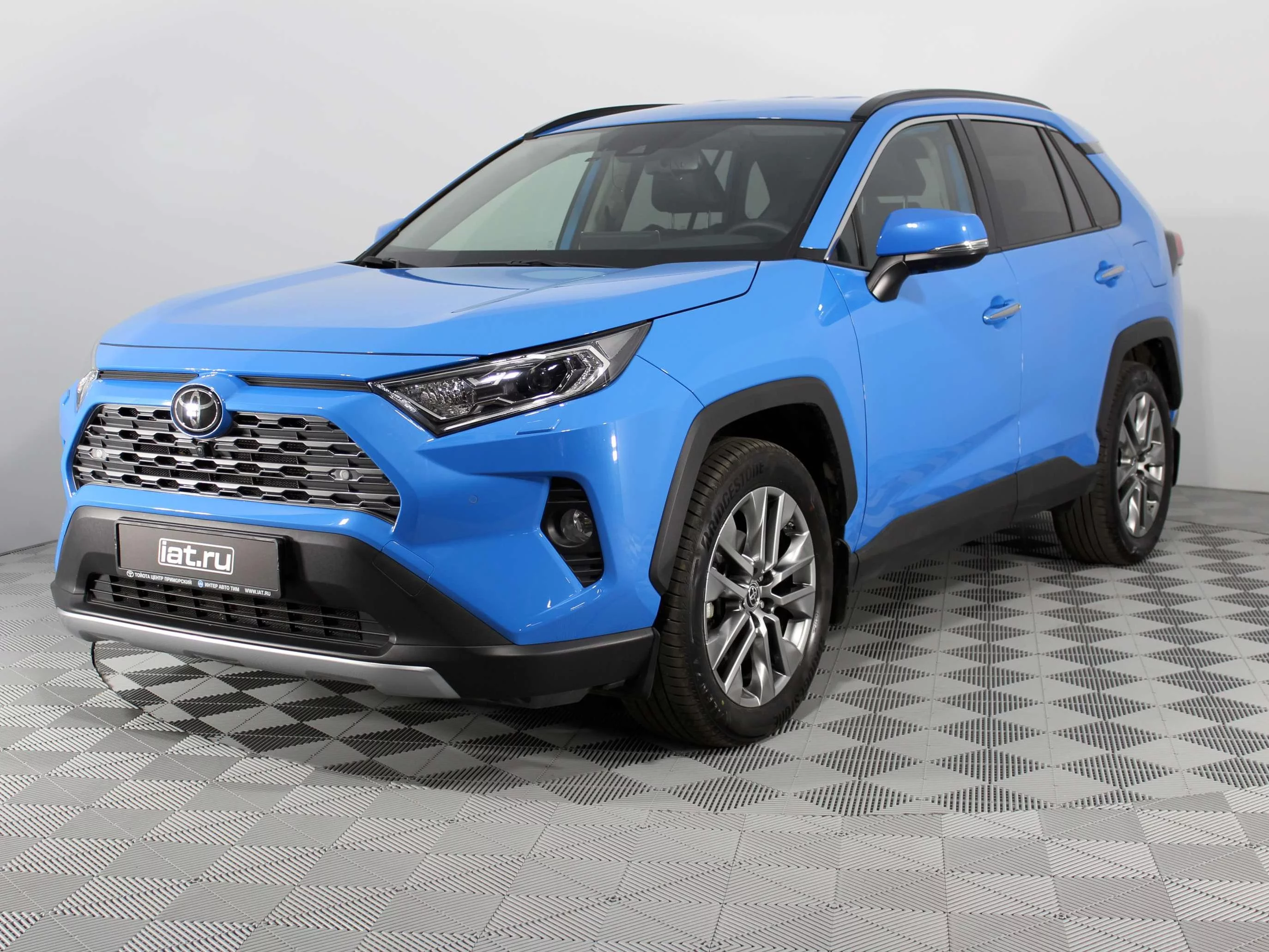 Toyota RAV4 2.5 AT (199 л.с.) 4WD, 2021, V поколение (XA50), Синий  (продано) – заказ №123951