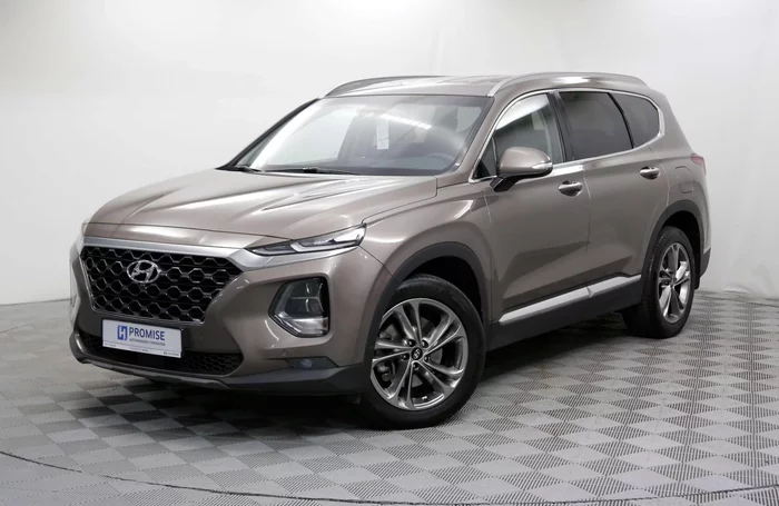 Hyundai Santa Fe 2019 2.2d AT (200 л.с.) 4WD High-Tech c пробегом - фото 1