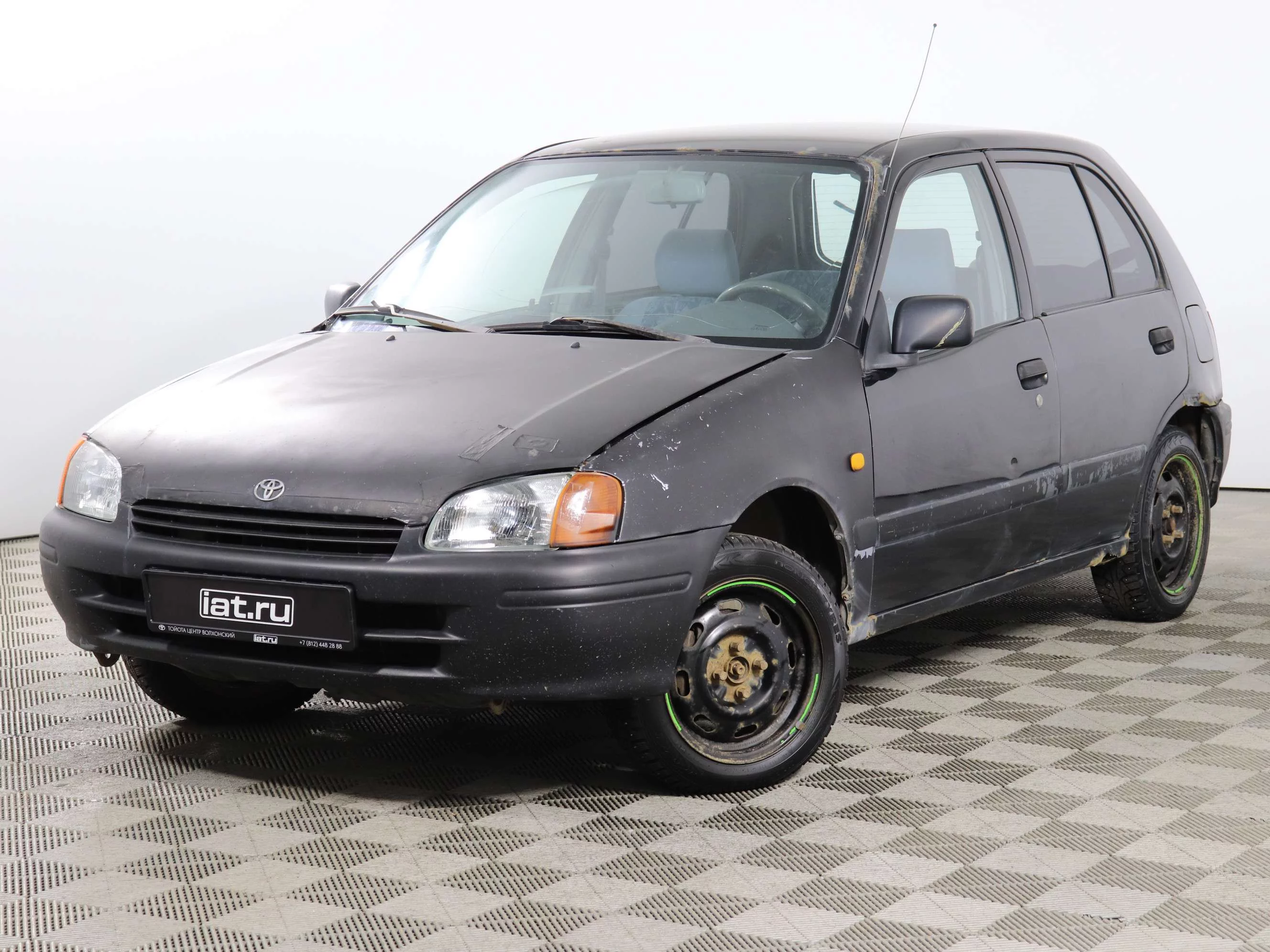 Toyota Starlet 1.3 MT (75 л.с.), 1998, V поколение (P90), Серый (продано) –  заказ №124869