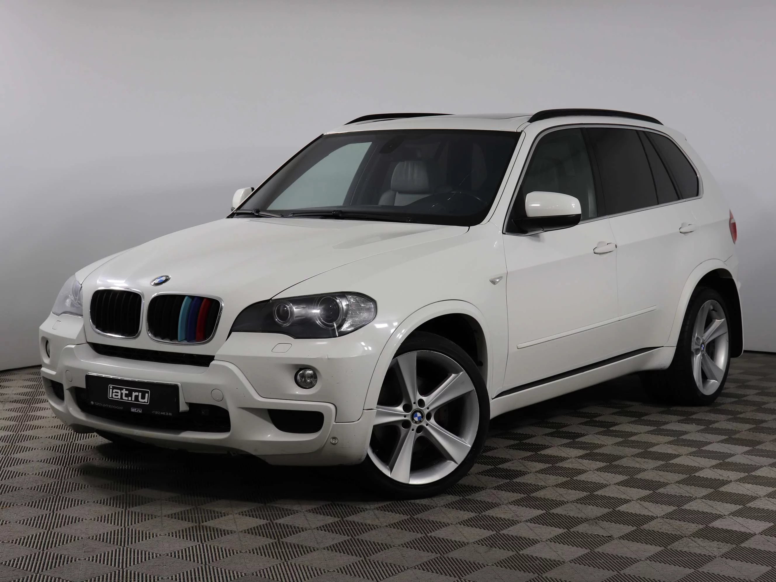 BMW X5 30d 3.0d AT (235 л.с.) 4WD, 2008, II поколение (E70), Белый  (продано) – заказ №124907