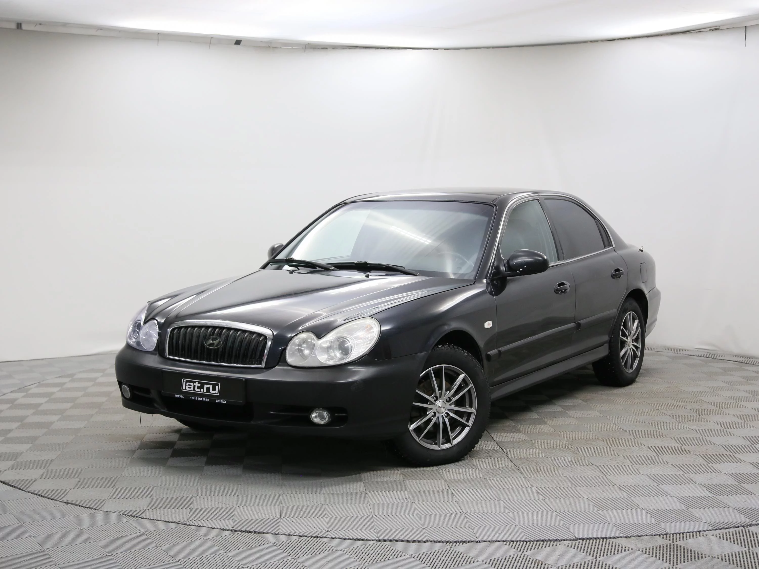 Hyundai Sonata ТагАЗ 2.7 MT (172 л.с.), 2007, IV поколение (EF) Рестайлинг,  Черный (продано) – заказ №126760