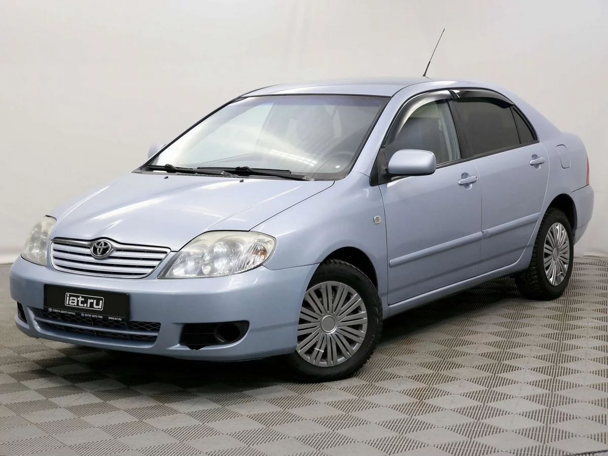 Toyota Corolla 1.4 MT (97 л.с.), 2006, IX поколение (E120, E130)  Рестайлинг, Голубой (продано) – заказ №127126