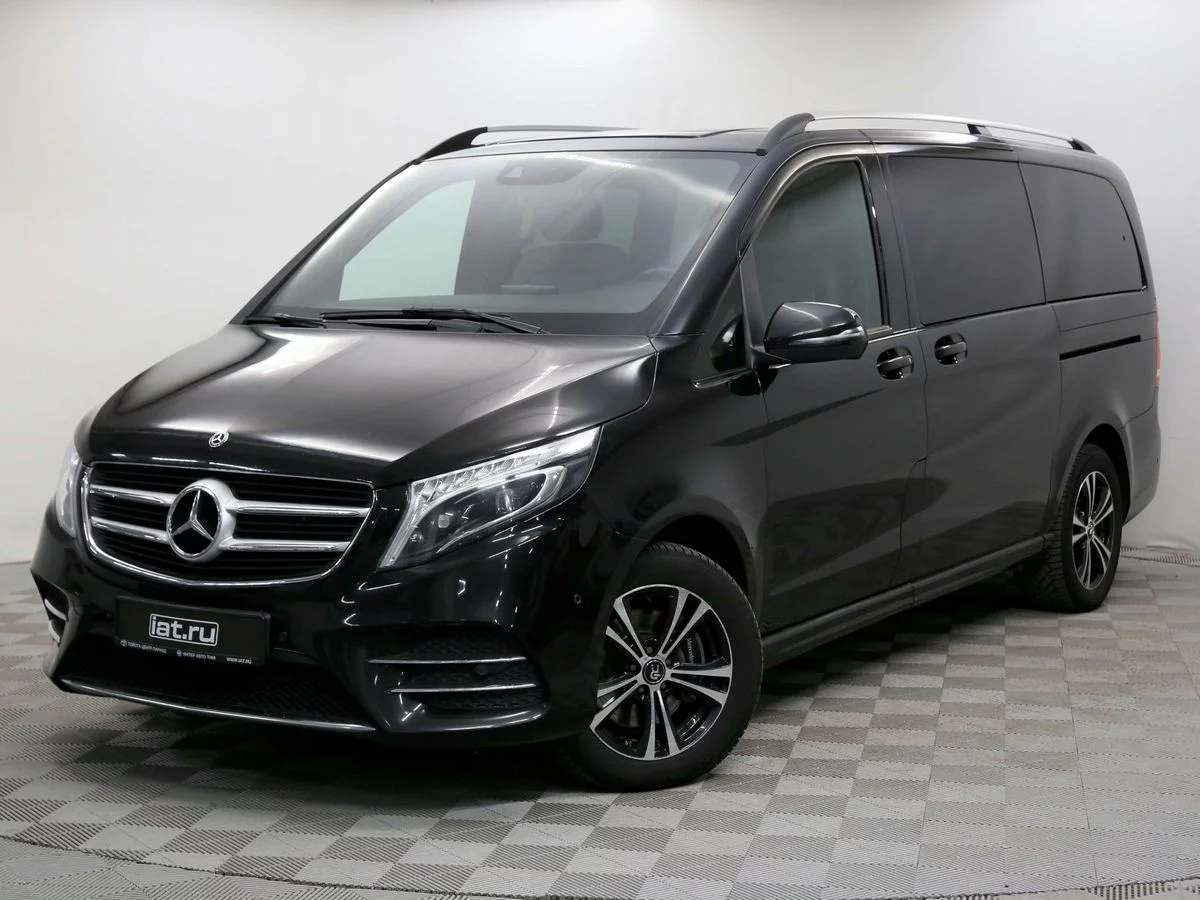 Mercedes-Benz V-Класс 250 d длинный 2.1d AT (190 л.с.) 4WD, 2018, II  поколение, Черный (продано) – заказ №127111