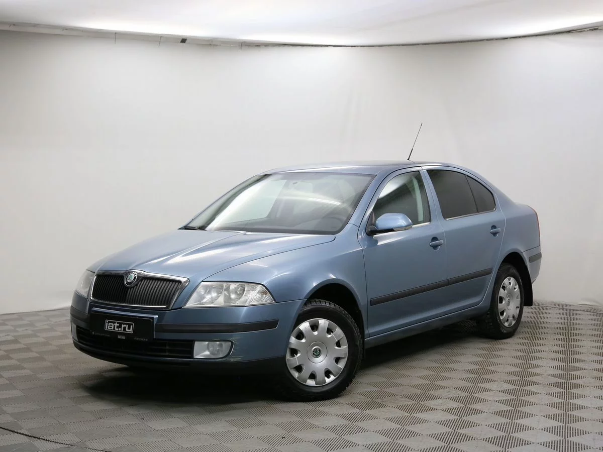 Skoda Octavia 1.6 MT (102 л.с.), 2008, II поколение (A5), Голубой (продано)  – заказ №127694