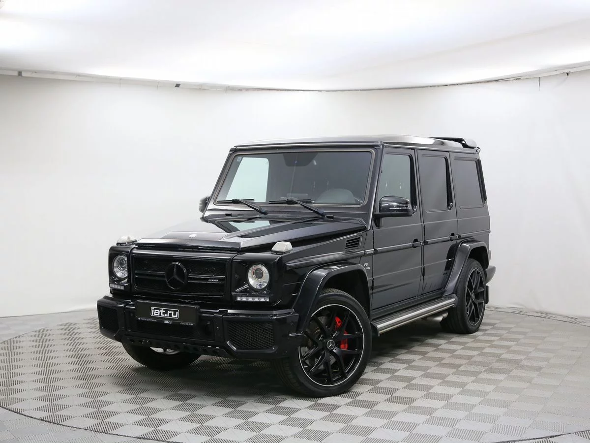 Mercedes-Benz G-Класс AMG 63 AMG 5.5 AT (571 л.с.) 4WD, 2017, I поколение  (W463) Рестайлинг 3, Черный (продано) – заказ №128295