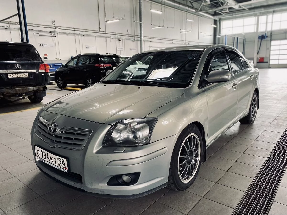 Toyota Avensis 2.0 AT (147 л.с.), 2007, II поколение Рестайлинг, Зеленый  (продано) – заказ №128768